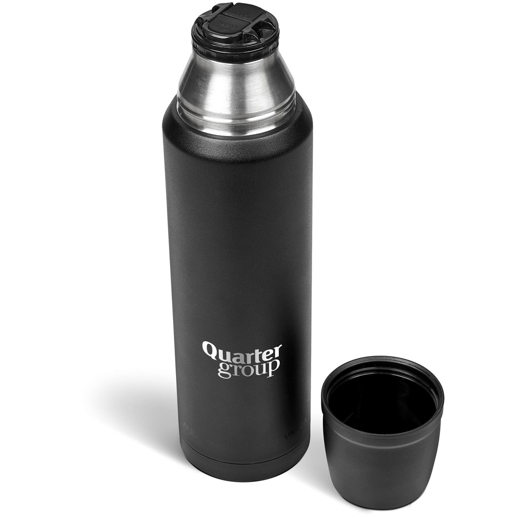 Burnt Orange Valhalla Stainless Steel Vacuum Flask – 1 Litre