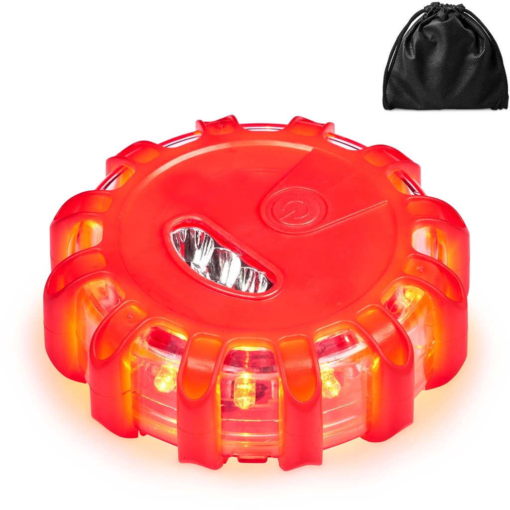 Burnt Orange Alerta Magnetic Roadside Warning Light