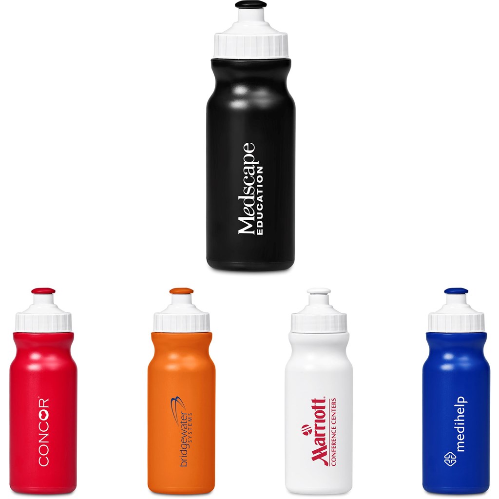 Burnt Orange Carnival Plastic Water Bottle - 300ml