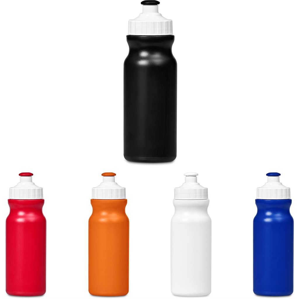 Burnt Orange Carnival Plastic Water Bottle - 300ml