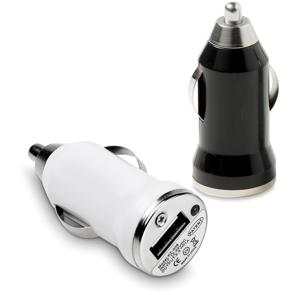 Burnt Orange Circuit USB Car Charger