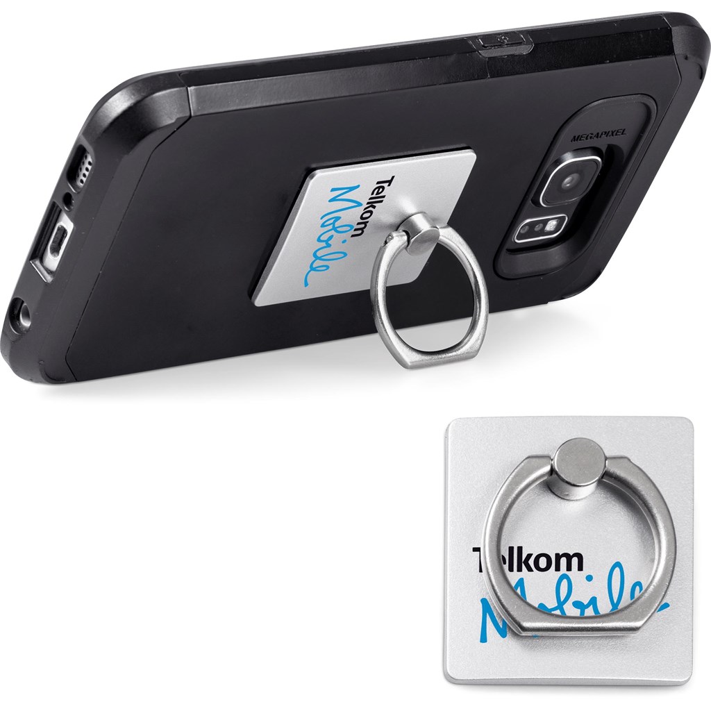 Burnt Orange Digit Ring Grip & Phone Stand