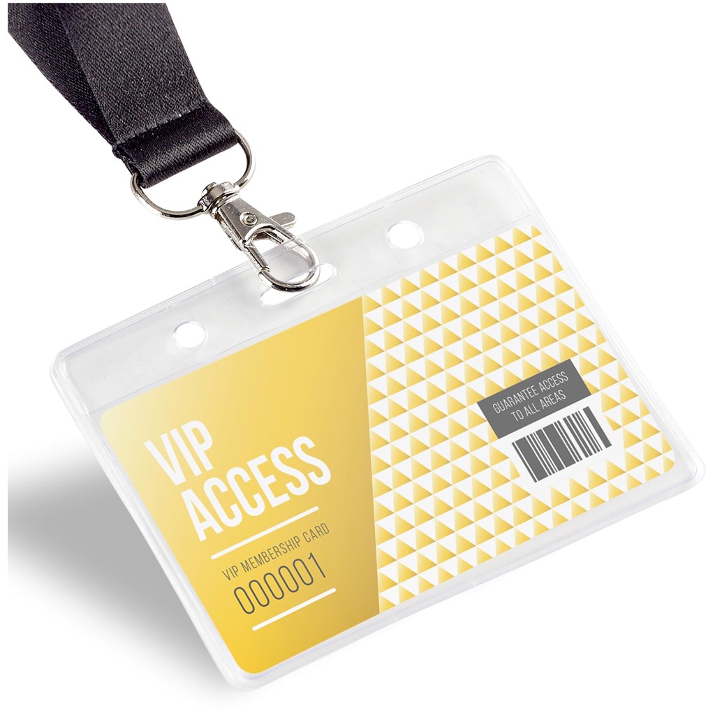 Burnt Orange Expert Lanyard Conference Pouch