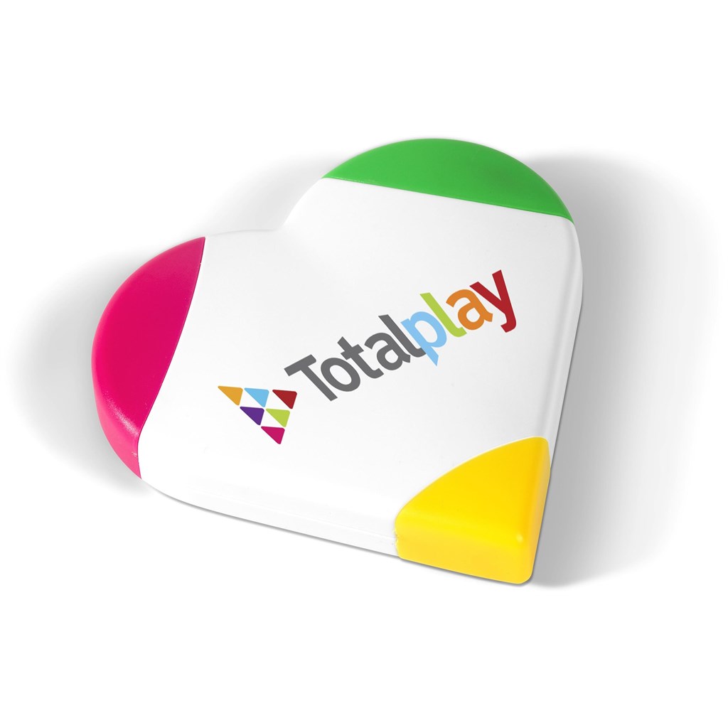 Burnt Orange Heart Highlighter