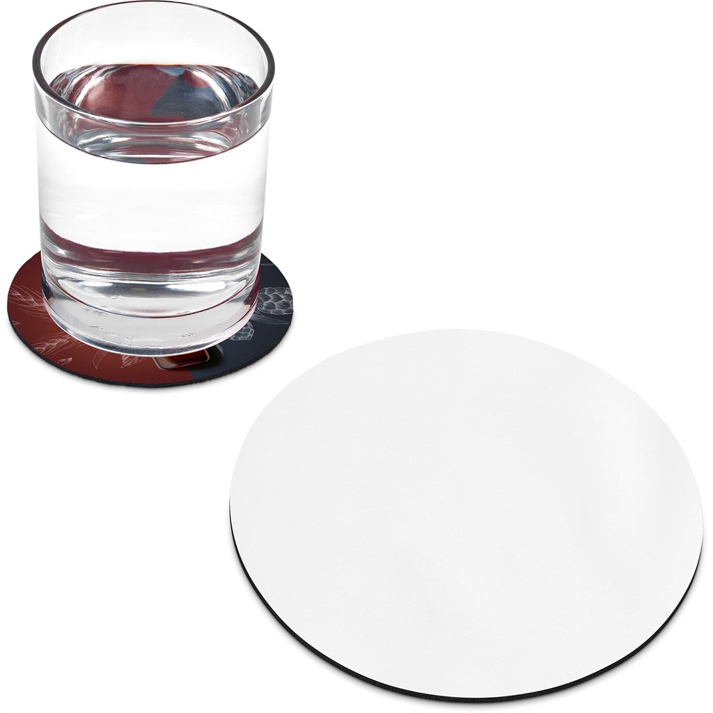 Burnt Orange Polmos Sublimation Coaster