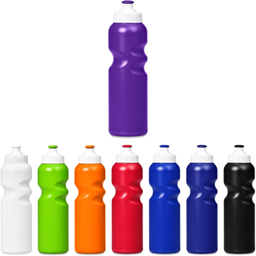 Burnt Orange Riviera Plastic Water Bottle - 500ml