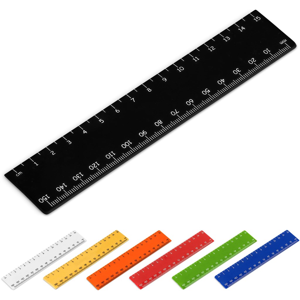 Burnt Orange Scholastic 15cm Ruler