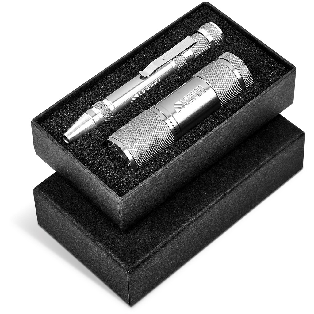 Burnt-Orange Sentinel Torch & Tool Set