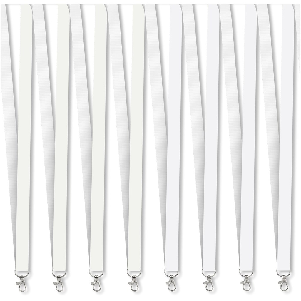 Burnt Orange Snap Hook Clip Single-Sided Sublimation Petersham Lanyard