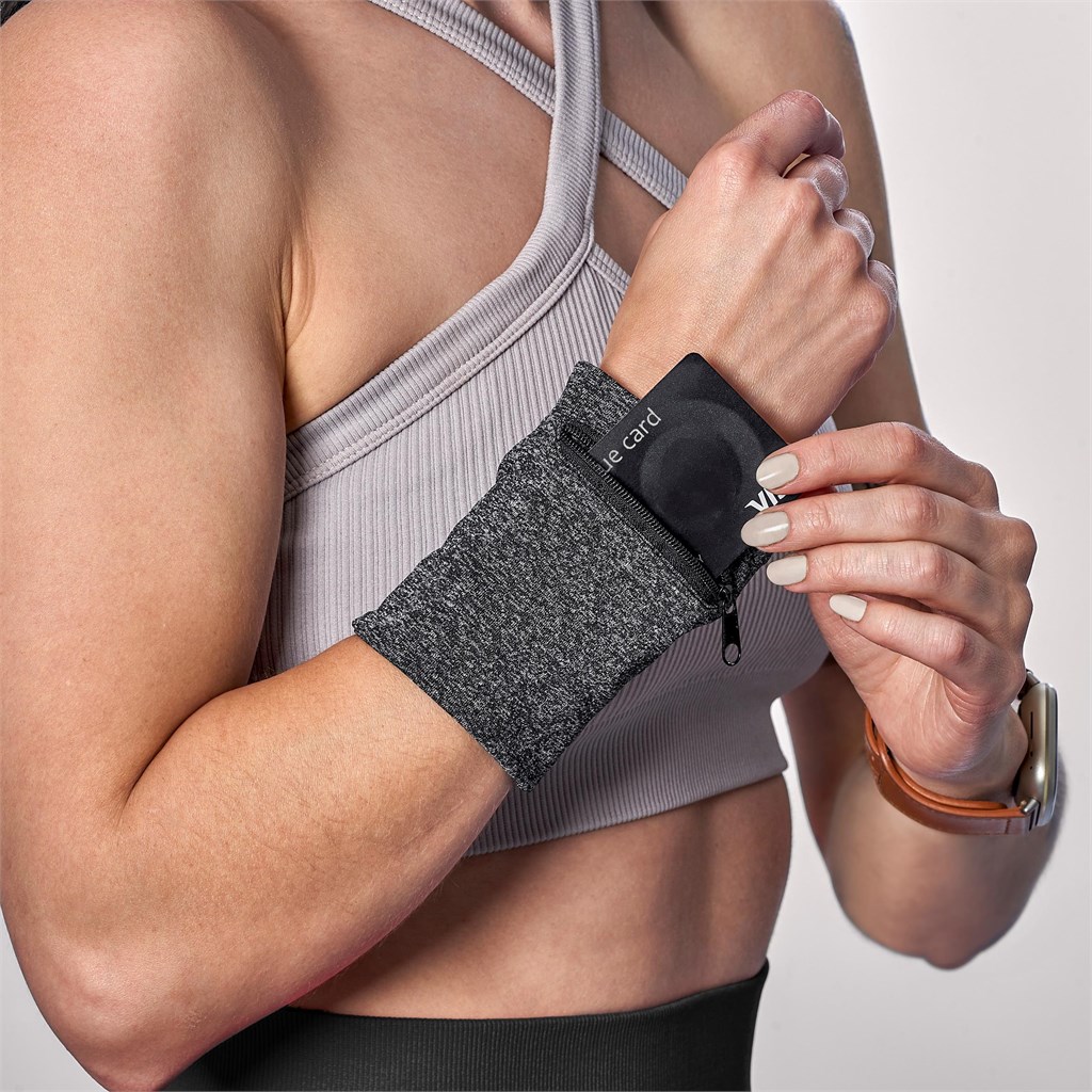 Burnt Orange Sporti Recycled PET Wrist Band