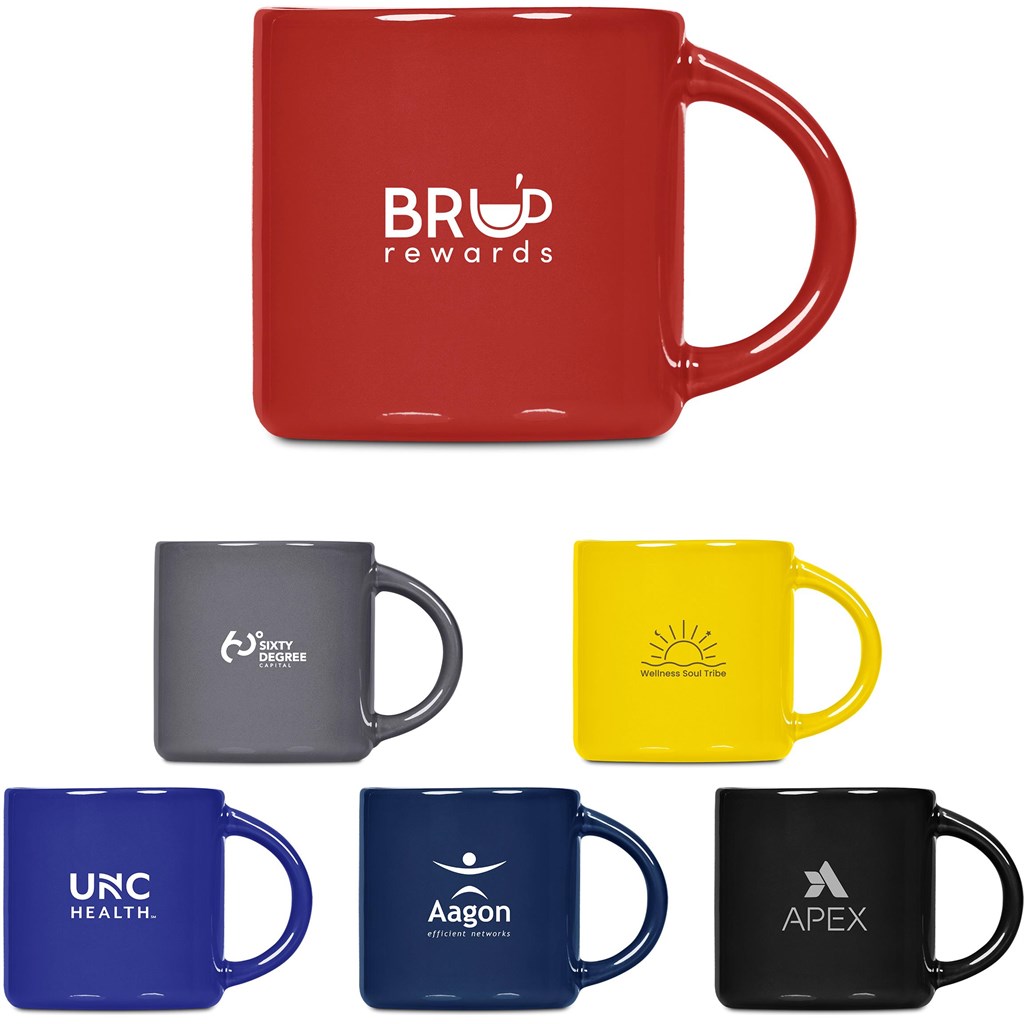 Burnt Orange Vida Ceramic Coffee Mug – 350ml