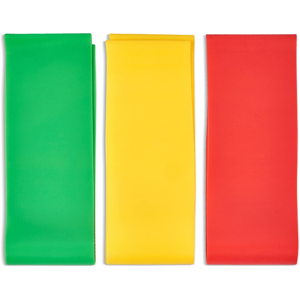 Burnt Orange Workout Resistance Bands - Set Of 3