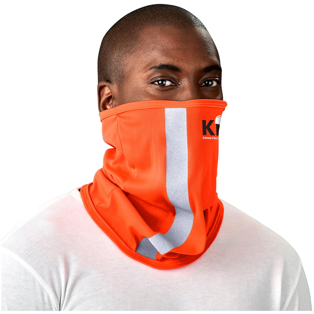 Burnt Orange Yield Hi-Viz Reflective Bandana