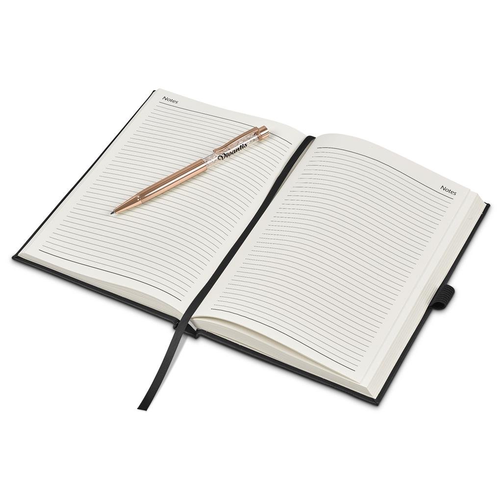 Burnt-Orange Advantage A5 2026 Diary & Hailey Pen Set