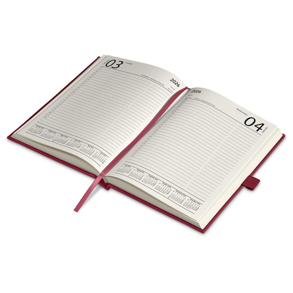 Burnt-Orange Advantage A5 2026 Diary & Omega Pen Set