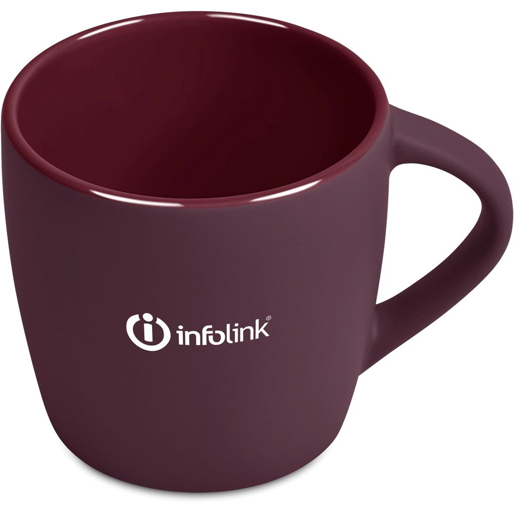 Burnt Orange Altra Ceramic Coffee Mug – 330ml
