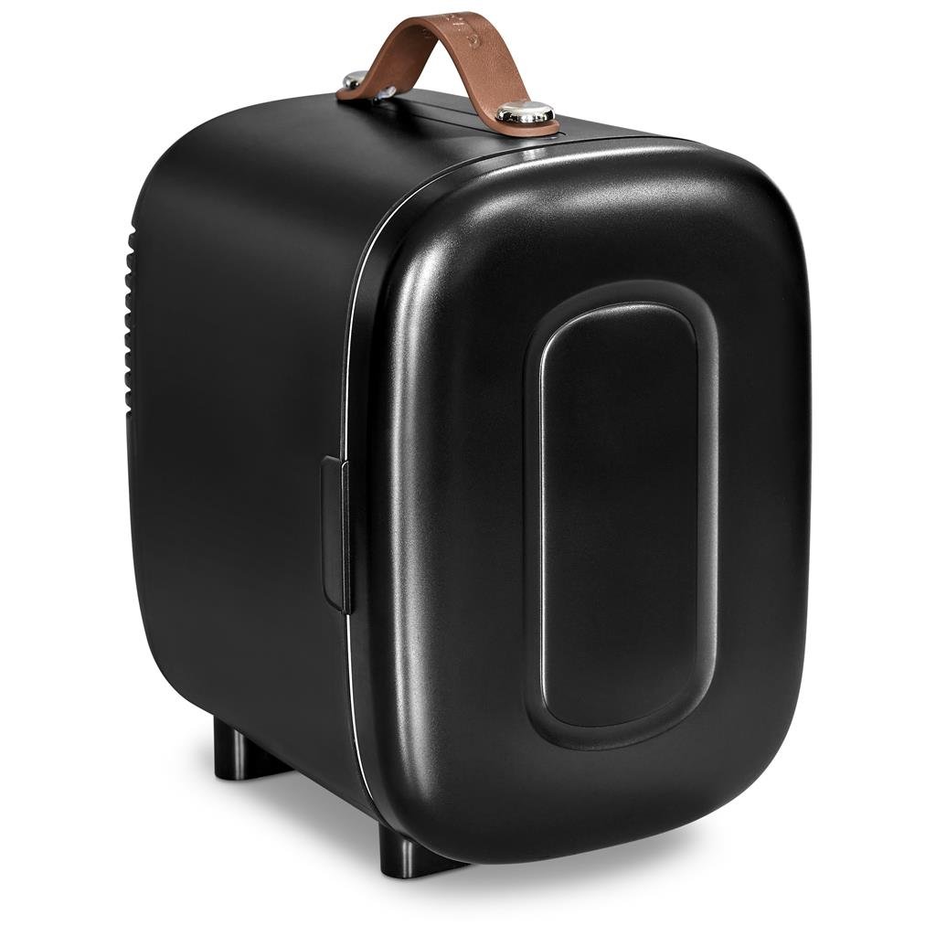 Burnt-Orange Cold Brew Desk Fridge