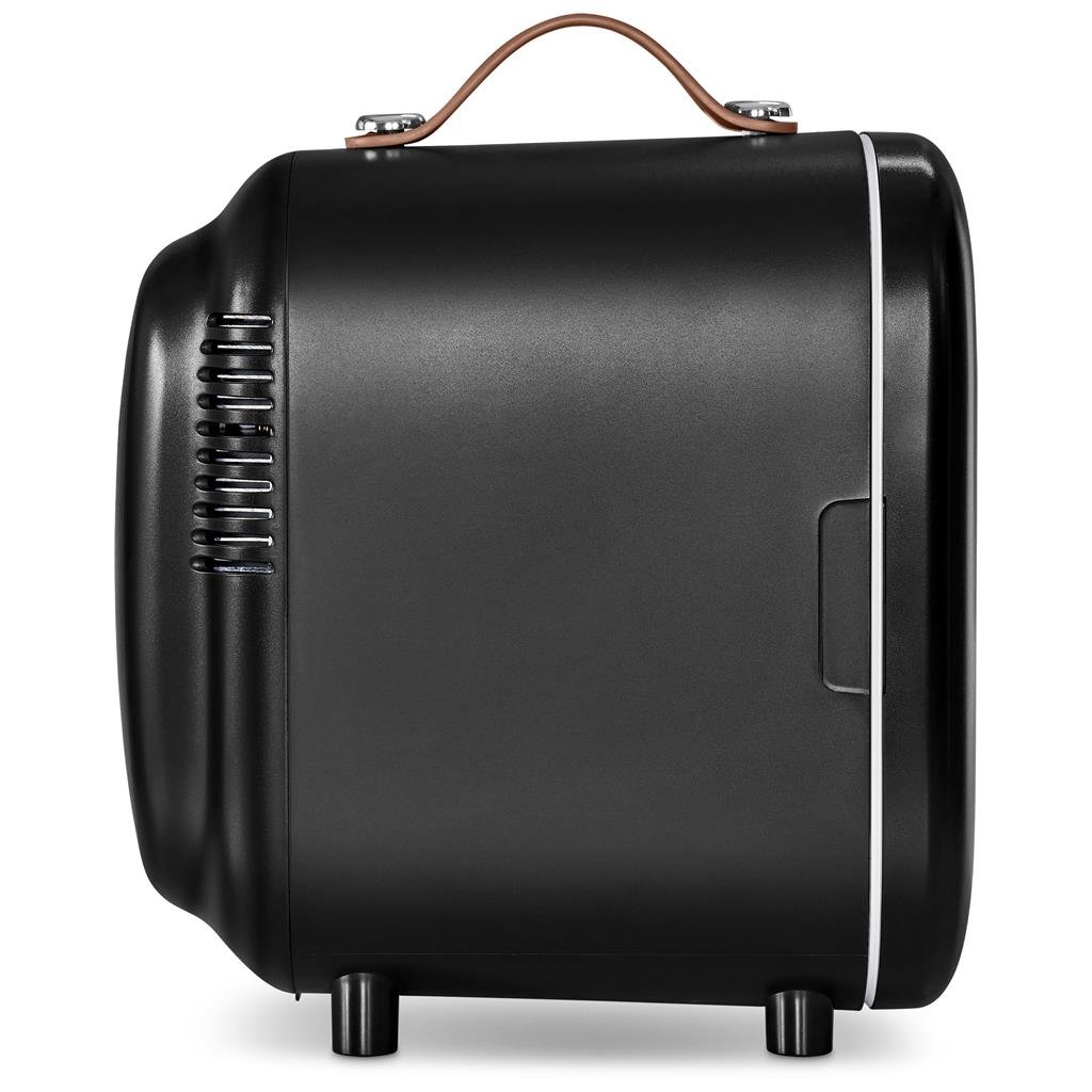 Burnt-Orange Cold Brew Desk Fridge