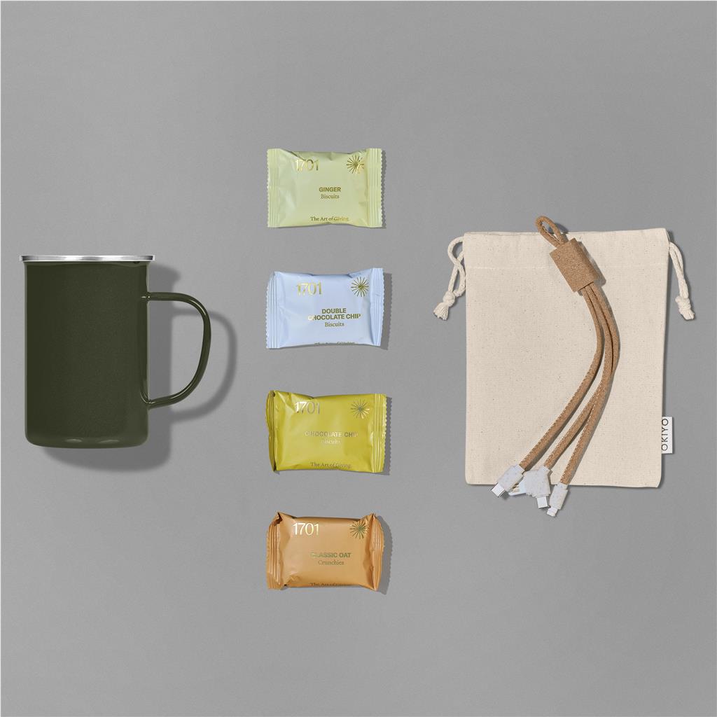 Burnt-Orange Compact Comfort Hamper