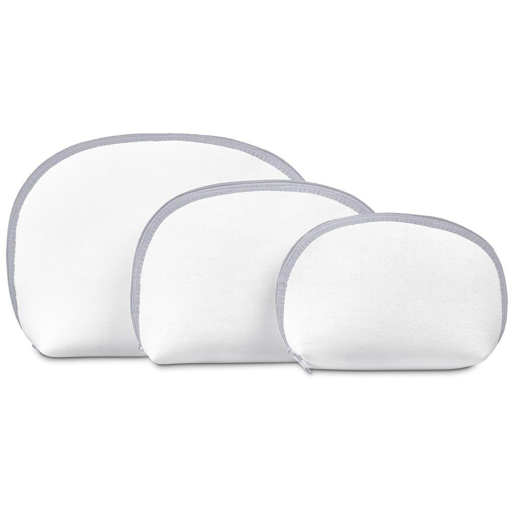 Burnt Orange Isabella Neoprene Mini Cosmetic Bag