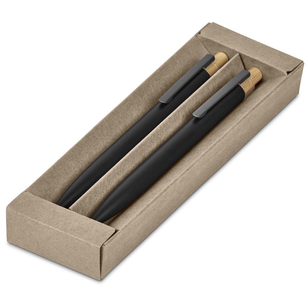 Burnt-Orange Mimotu Ball Pen & Pencil Set