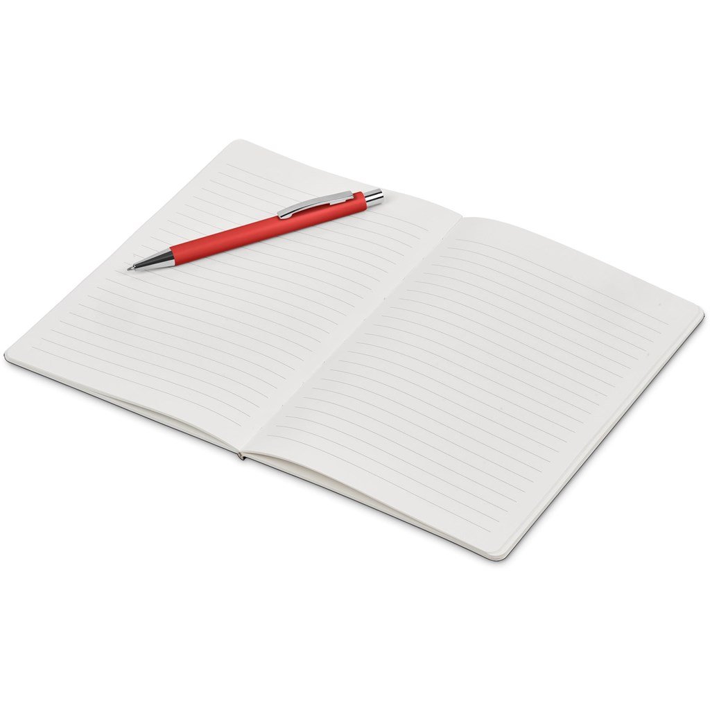 Burnt Orange Perry Notebook & Pen Set