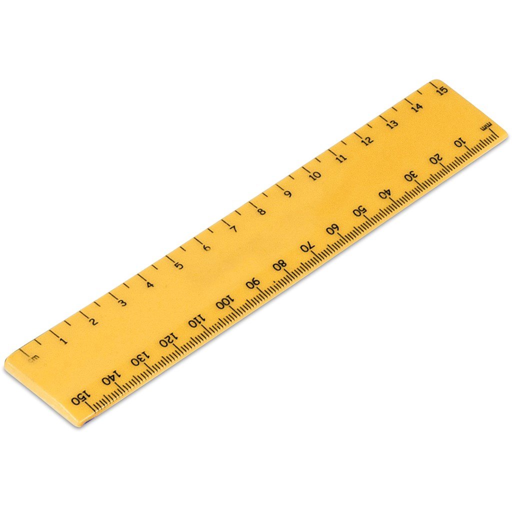 Burnt Orange Scholastic 15cm Ruler