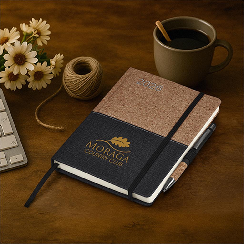 Burnt-Orange Toshi A5 2026 Diary