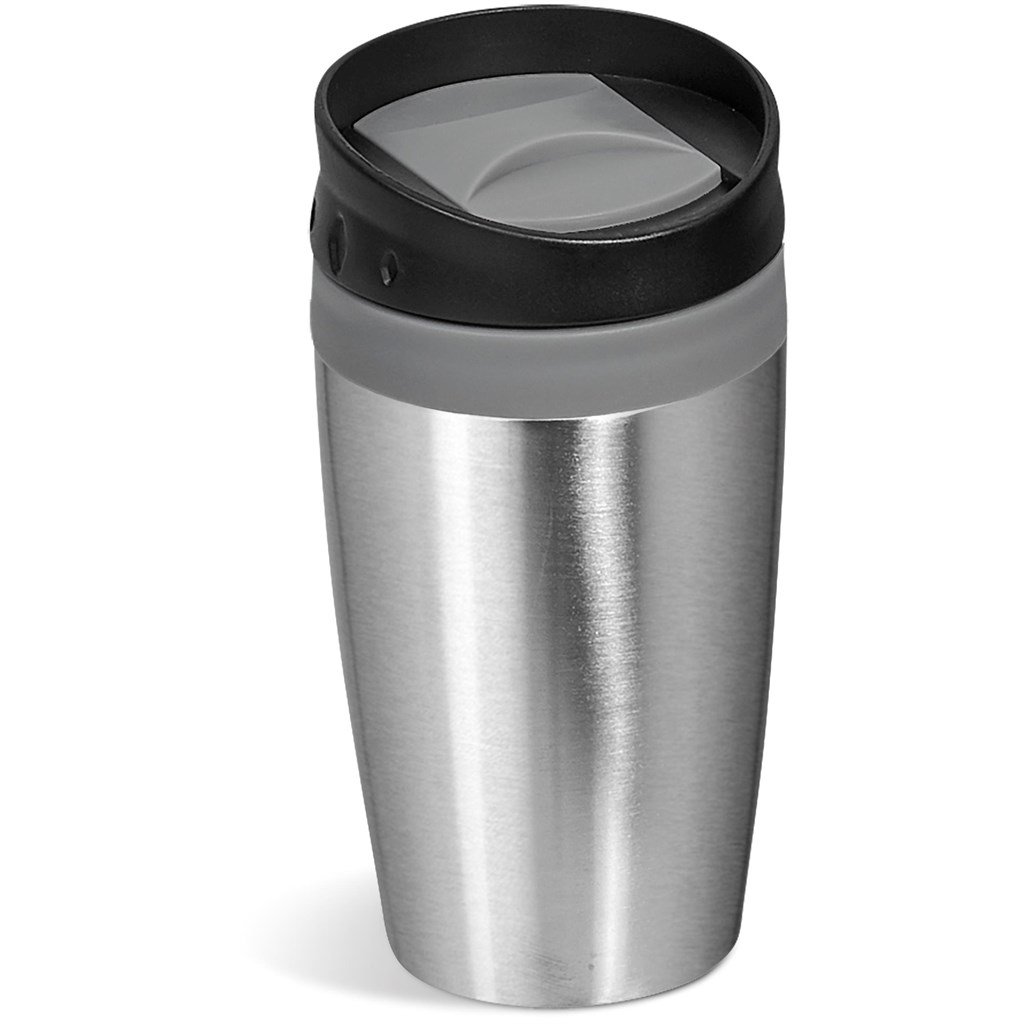 Burnt Orange Vienna Stainless Steel & Plastic Double-Wall Tumbler - 300ml