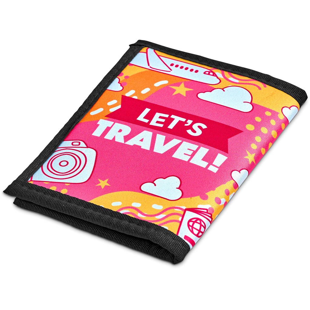 Burnt Orange Zambezi Neoprene Passport Cover