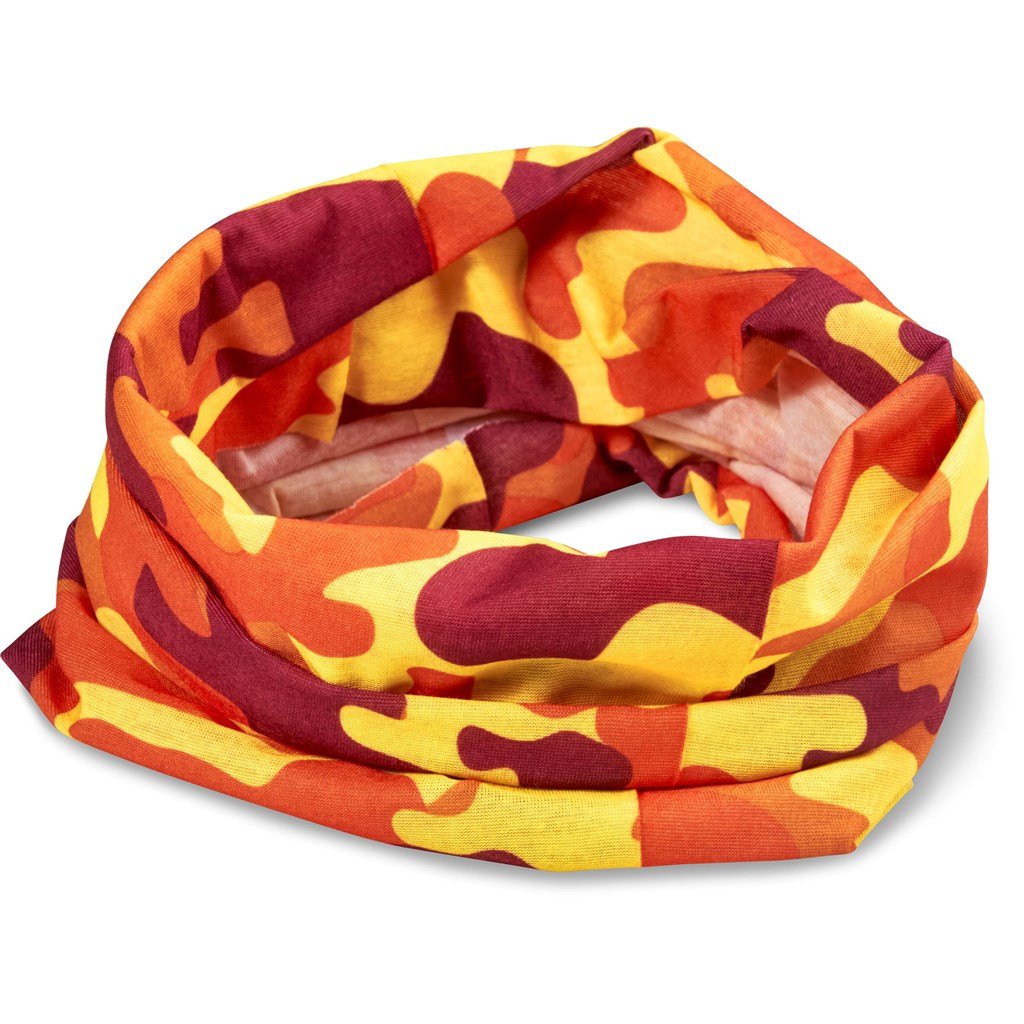 Kids Camo Flexi Tubular Bandana