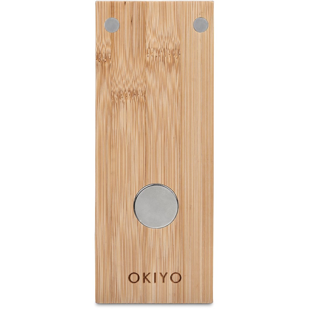 Burnt Orange Akeru Bamboo Fridge Bottle Opener