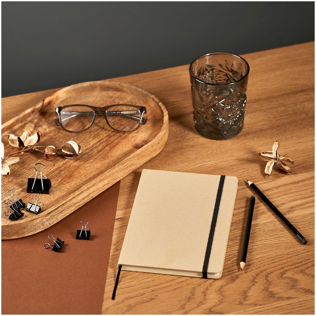 Burnt Orange FSC Certified Paper A5 Hard Cover Notebook