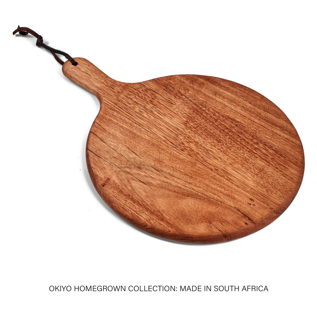Burnt Orange Homegrown Round Hardwood Paddle Board