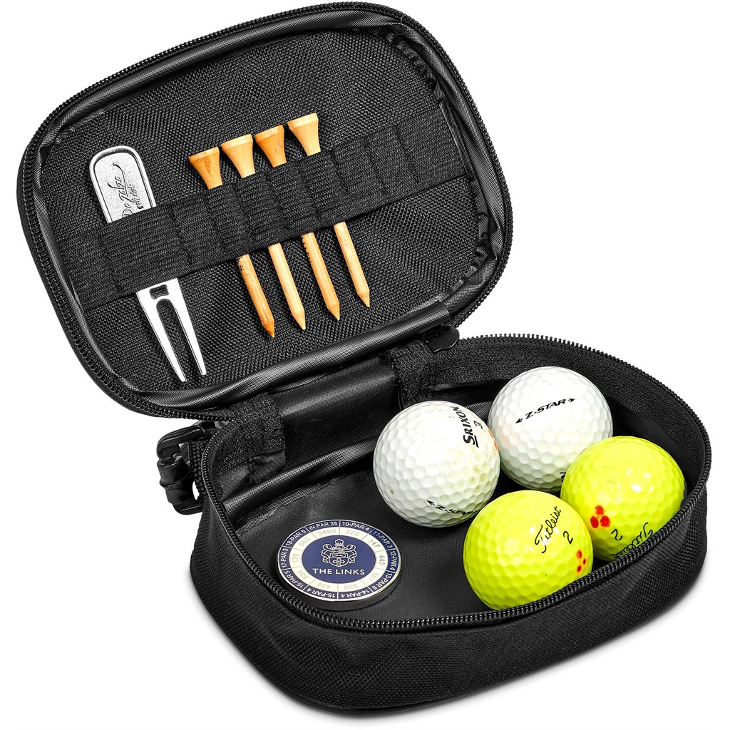 Pre-Printed Sample Burnt Orange Pines Club Accessory Golf Bag